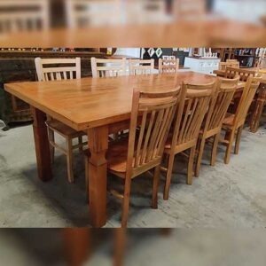 Mesa de Jantar em Madeira de Demolição Premium S/G Aparelhado 2,43x0,92M