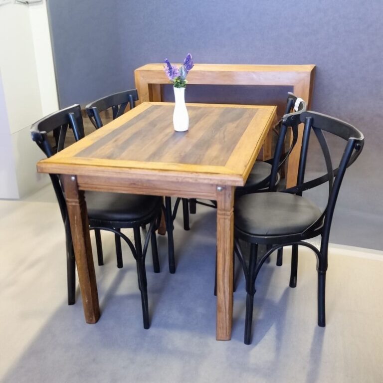 Mesa de Jantar Premium Natural 1,20x0,80m